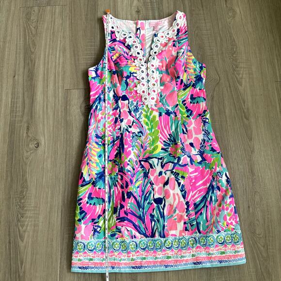 Lilly Pulitzer Gabby Shift Dress in Gumbo Limbo Size 4 - Picture 6 of 8
